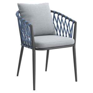 LC Garden Sunrepo Stapelsessel Aluminium mit Sitz- und Rückenkissen