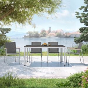 OUTLIV. Rimini Gartenmöbelset 5-tlg. Tisch 160x90cm