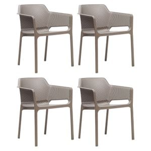 Nardi Net Stapelsessel-Set Kunststoff
