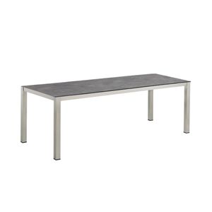 Kettler Cubic Gartentisch 220x95cm Edelstahl/HPL