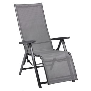 Kettler Cirrus Silver-Line Relaxliege Aluminium/Outdoorgewebe