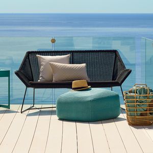 Cane-Line Breeze Gartenloungesofa  Stahl/Geflecht