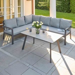LC Garden Bondino Dininglounge Aluminium/Kunstfaser