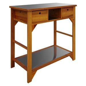 OUTLIV. Pflanztisch 110x55 cm mit Schubladen Tanne/Edelstahl
