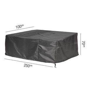 AeroCover Schutzhülle für Loungesofa/2 Loungesessel 250x100x70cm