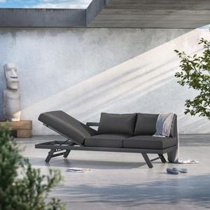 OUTLIV. Atlanta Gartensofa Aluminium/ Olefin