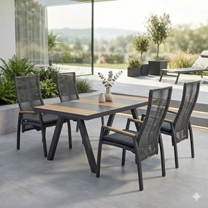 LC Garden Diwo Gartenmöbel-Set Tisch 167x90,5cm