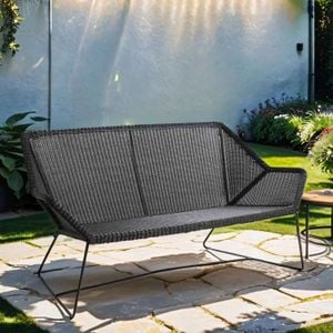 Cane-Line Breeze Gartensofa  154 cm Stahl/Geflecht