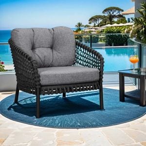 Cane-Line Ocean Loungesessel Aluminium/Rope/Polypropylen