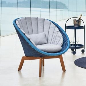 Cane-Line Peacock Loungesessel Teak/Geflecht