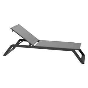 Cane-Line Siesta Gartenliege Aluminium/Cane-Line Tex
