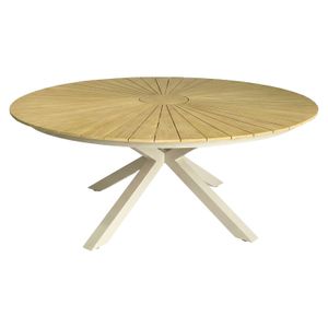 LC Garden Unicamo Gartentisch Aluminium/Teak