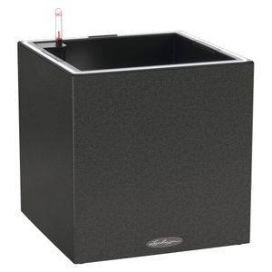 Lechuza Canto Stone 40 LED Pflanzgefäß mit Beleuchtung Kunststoff
