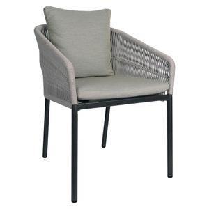 Stern Jella Stapelsessel Aluminium/Rope/Outdoorstoff