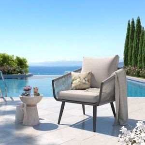 OUTLIV. Alex Loungesessel Aluminium/Rope/Olefin