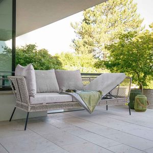 Stern Odea Diningsofa verstellbar Aluminium/Rope/Polyacryl