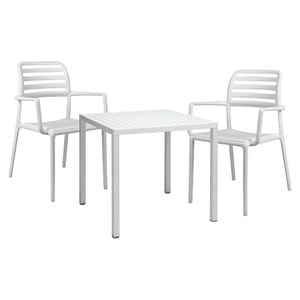 Nardi Costa Gartenmöbel-Set 3-tlg. Kunststoff