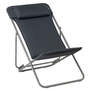 Lafuma Maxi Transat+ Liegestuhl Stahl/BeComfort