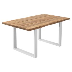 OUTLIV. Negara Gartentisch Edelstahl/Teak recycelt
