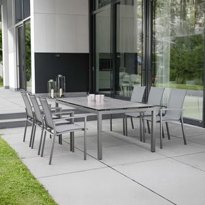 Stern Evoee Gartenmöbel-Set L (6 Plätze) Tisch 200x100cm