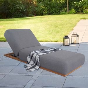 LC Garden Sunbay Gartenliege verstellbar Teak/Acryl