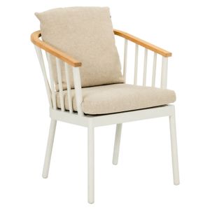 Apple Bee Condor Gartensessel Aluminium mit Sitz- und Rückenkissen