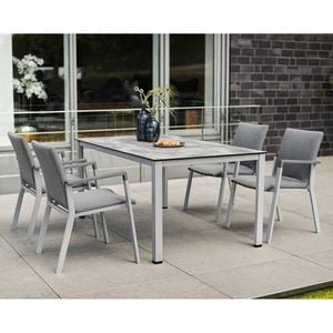 Kettler Rasmus Gartenmöbel-Set M (4 Plätze) Tisch 160x95cm