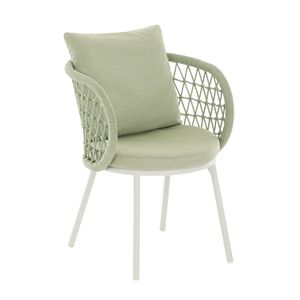 Niehoff Cevio Gartensessel Aluminium mit Sitz- und Rückenkissen