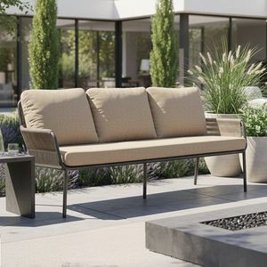 LC Garden Como Diningsofa Aluminium/Rope/Olefin