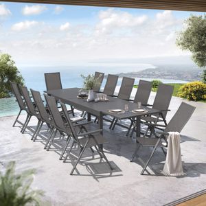 OUTLIV. Jacob Gartenmöbel-Set Tisch 200/320x100,5cm