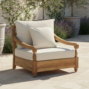 OUTLIV. Portofino Loungesessel Teak recycelt/Sunproof