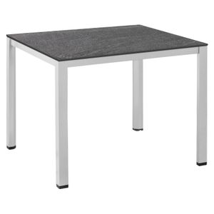 Kettler Cubic Gartentisch 95x95cm Aluminium/HPL