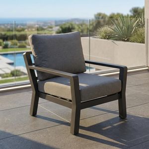 LC Garden Bondino Loungesessel Aluminium/Polyester