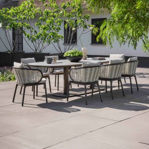 Apple Bee Pine Key Gartenmöbel-Set XL (8 Plätze) Tisch 280x110cm