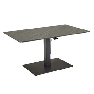 LC Garden Bari Lifttisch 120x70cm Aluminium/Sinterstone