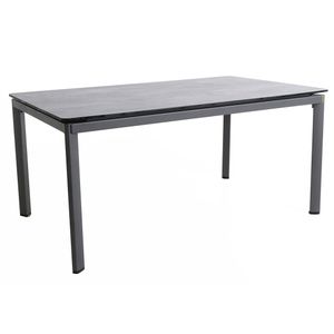 MWH Alutapo Gartentisch 160x95cm Aluminium/Creatop Elite
