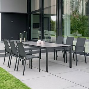 Stern Evoee Gartenmöbel-Set L (6 Plätze) Tisch 200x100cm
