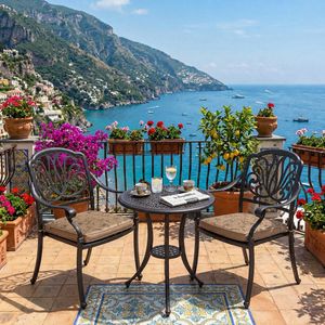 Hartman Amalfi Gartenmöbel-Set S (2 Plätze) Tisch Ø62cm