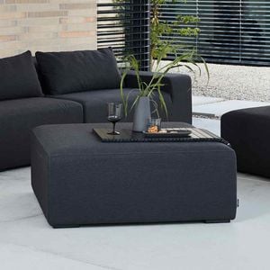 Kettler Royal Loungehocker Aluminium/Sunbrella