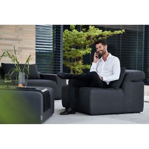 Kettler Royal Loungesessel Aluminium/Sunbrella