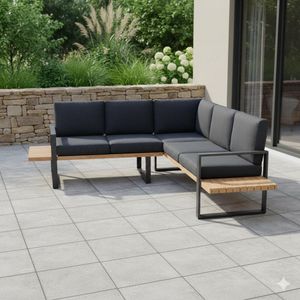 Siena Garden Bari Dininglounge Aluminium/Polypropylen