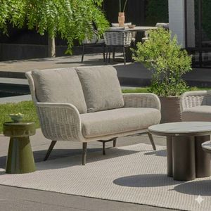 Apple Bee Key Largo Gartenloungesofa Aluminium/Rope/Bee Wett