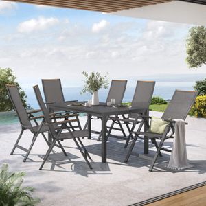 OUTLIV. Jacob Gartenmöbel-Set Tisch 155x90cm