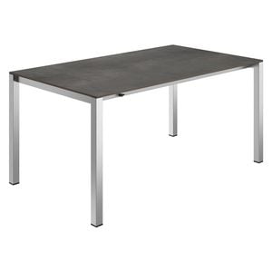 OUTLIV. Ausziehtisch 160/217/267x92cm Edelstahl/HPL