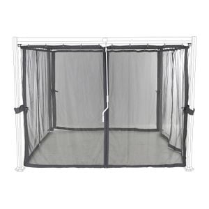 Siena Garden Florenz Moskitonetz zu Gartenpergola Florenz 300x300cm Polyester