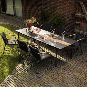 Kettler Gentle Gartenmöbel-Set L (6 Plätze) Tisch 250x97cm