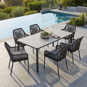 LC Garden Stilo Gartenmöbel-Set Tisch 160x90cm