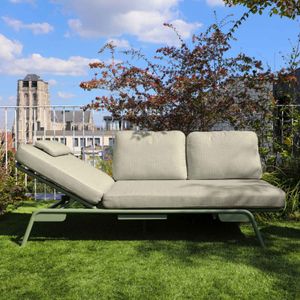 Zebra Somerset Gartenloungesofa Aluminium/Sunproof