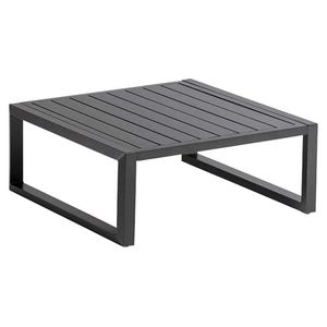 Kettler Ocean Skid Modular Loungetisch 75x75cm Aluminium/Olefin inkl. Kissen