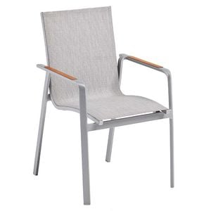 Kettler Diamond Stapelsessel Aluminium/Outdoorgewebe